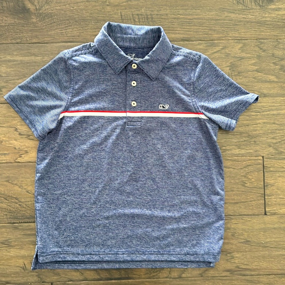 Vineyard Vines Polo - Red, white and blue - Size 7